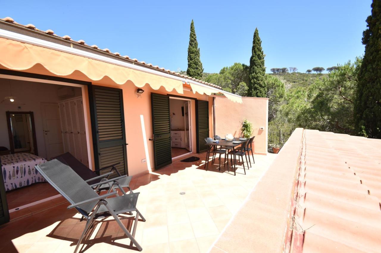 Apartamento Route 25 - Cavoli - Vista Mare, Con Clima, Terrazza E Posto Auto Spiaggia di Cavoli Exterior foto